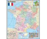 Harta murala „La France” 